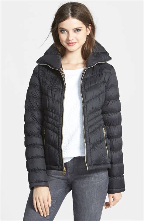 michael kors ladies packable down jacket|packable lightweight jacket Michael Kors.